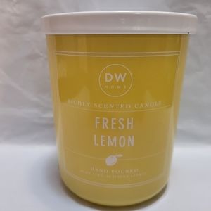 NWOT Home FRESH LEMON Scented Candle 15.3 oz